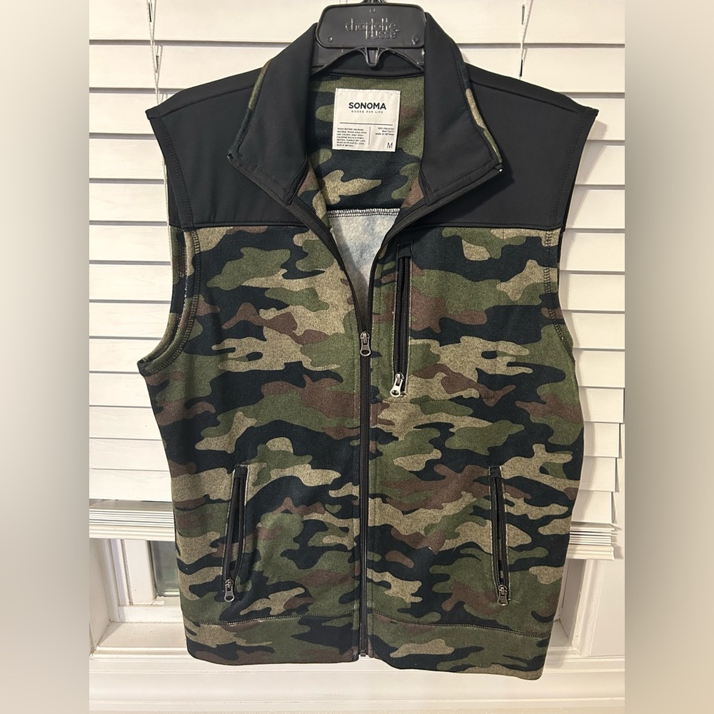 Sonoma Camo Vest , sz Medium
